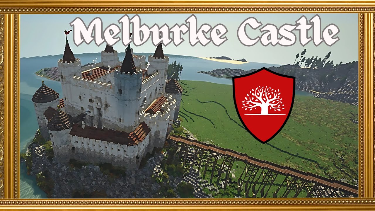 Let’s build a realistic medieval minecraft castle ( Melburke Castle )