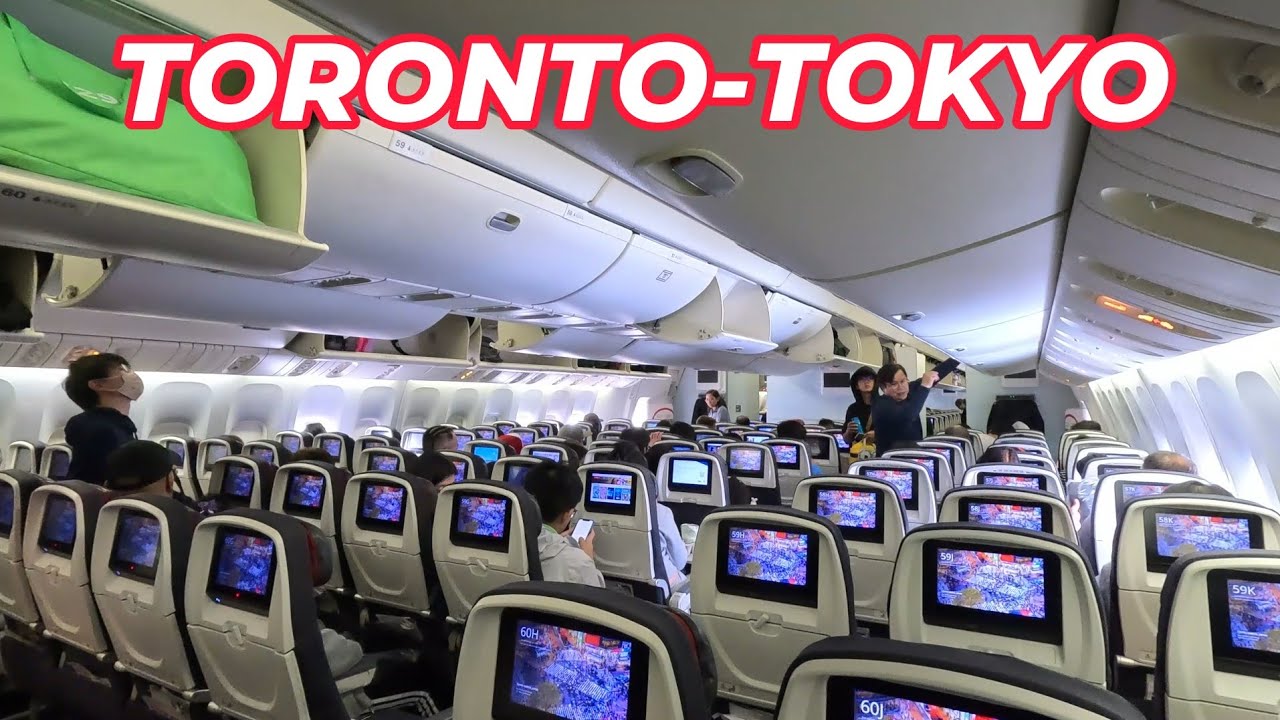 ✈️Отчет о поездке: 13-часовое путешествие эконом-классом Air Canada из Торонто в Токио (YYZ-NRT)