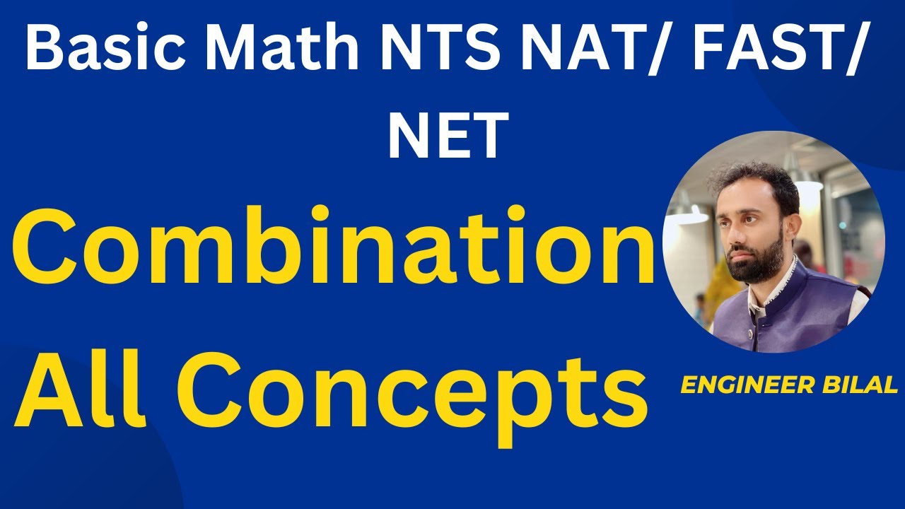 Basic Mathematics Combination FAST/ NTS NAT/ GAT / NUST NET I NTS NAT Solved Past Papers I NTS Test
