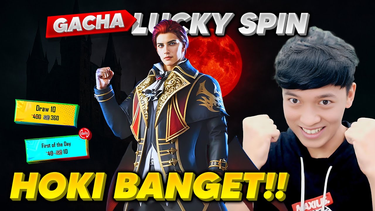 NEKAT TOP UP GACHA SKIN LUCKY SPIN TERNYATA MALAH HOKI BANGET !! - PUBG MOBILE