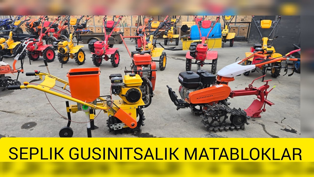 GUSINITSALIK MATABLOKLAR NARXLARI, ZANJRLIK MINI TRAKTR NARXLARI YER XAYDAYDIGAN KULTVATORLAR 2026