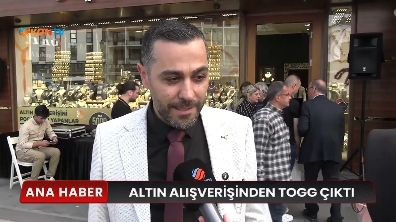 Altın alışverişinden TOGG &ccedil;ıktı