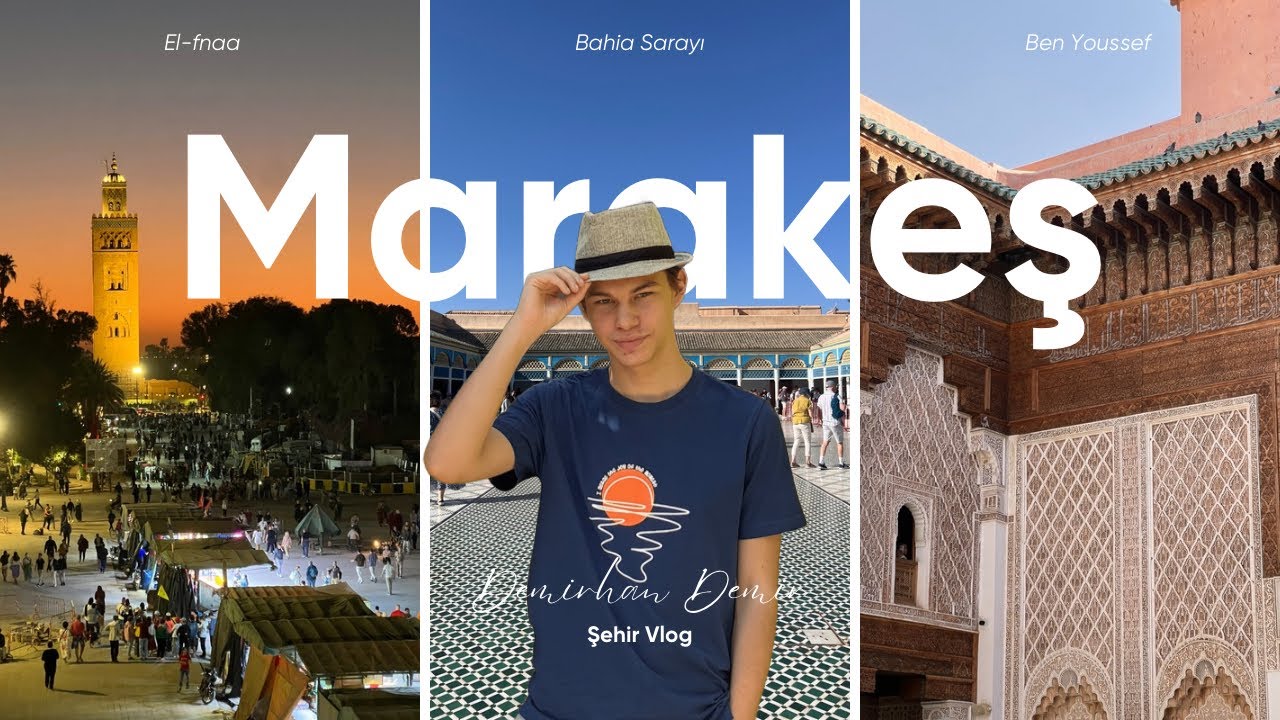 Büyülü Kaos l Marakeş, Fas l 4K