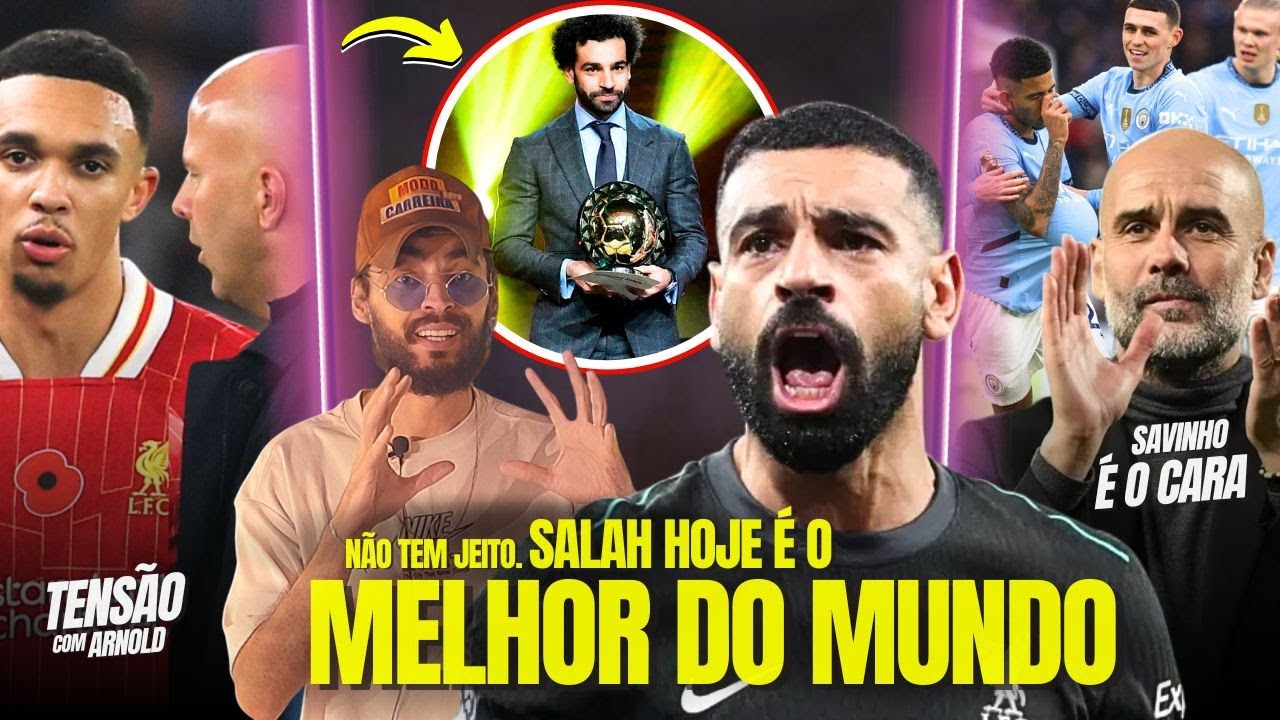Liverpool FAZENDO DE TUDO pra PERDER Salah | Tensão com Arnold | Guardiola MOSTRA que é MONSTRO | E+