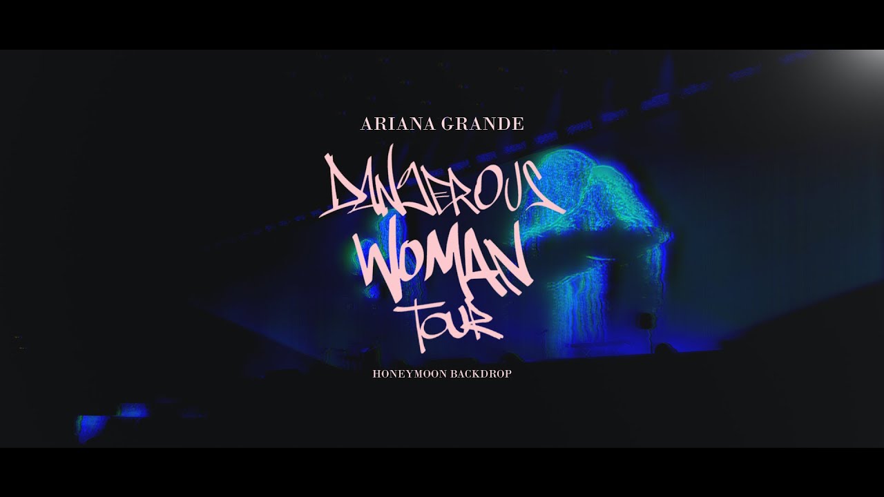 Ariana Grande - thinking bout you [Dangerous Woman Tour] Stage Visual