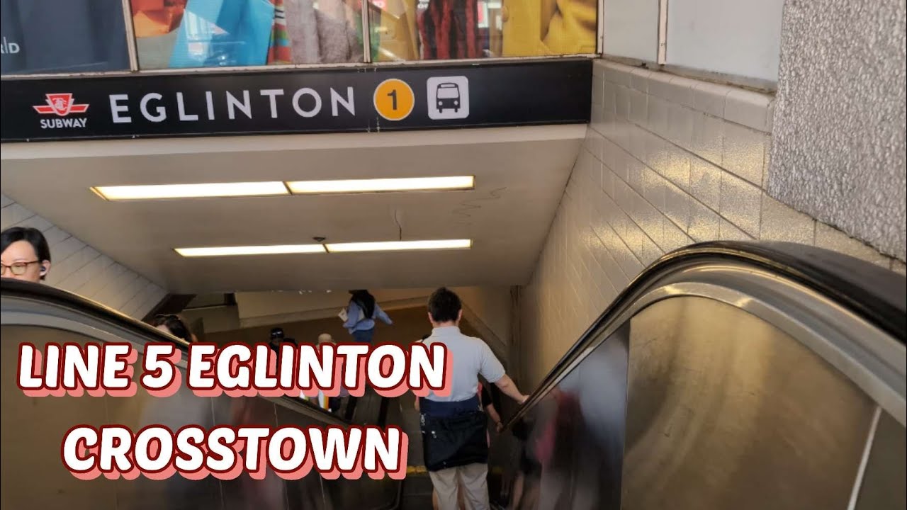 Line 5 Eglinton Crosstown (Subway Station Tour) September Schedule Opening Not Happening?