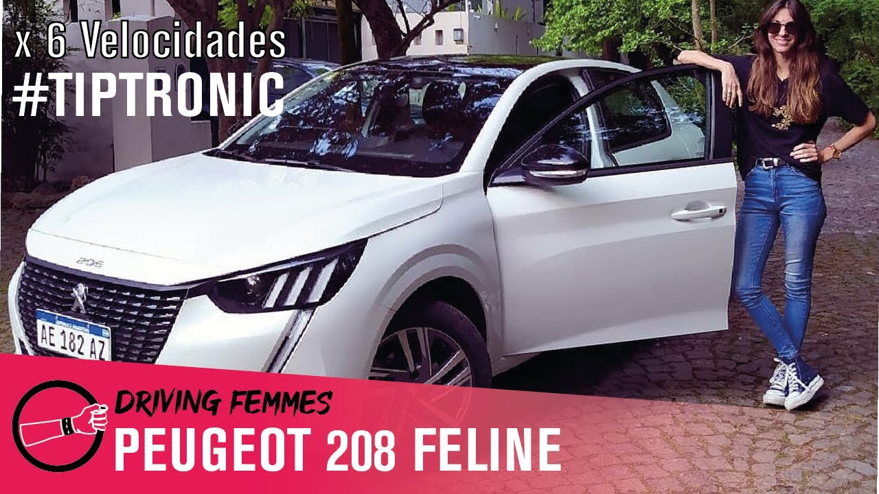 NUEVO Peugeot 208 Feline Blanco Nacre Tricapa - Tope de Gama - Test Drive - Driving Femmes