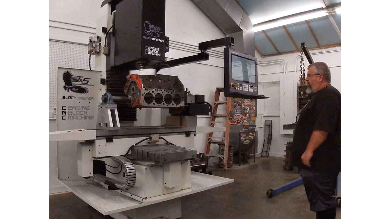 CNC Machining a Big Block Chevy