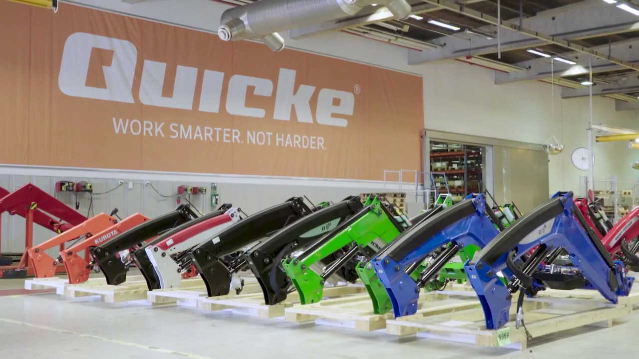 The Ålö and Quicke front loader factory - Robotic technology in world class (ENG)