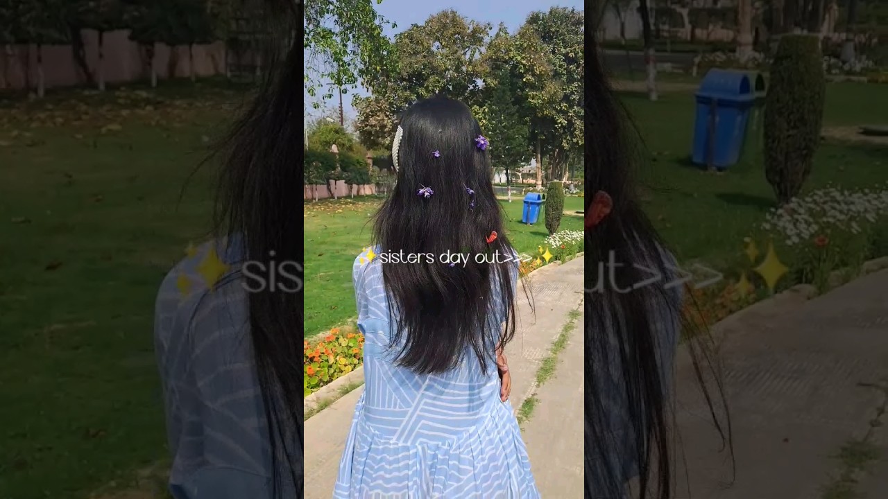 sisters day out🧸🦋🌷🍭#picnic #dayout #trending #sister #pinterest #aesthetic  #vlog #youtubeshorts