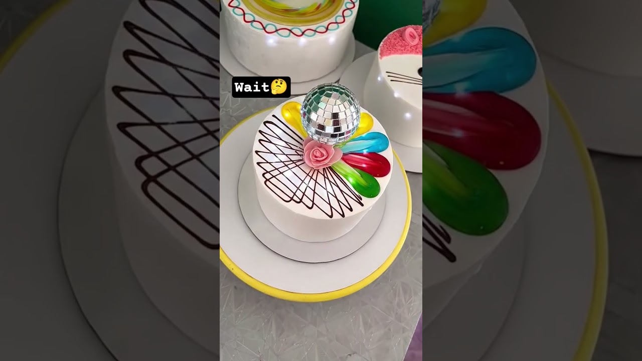 Cake Se Nikla Disco Ball 🎂✨ | Glowing Party Cake Transformation | AI Shorts