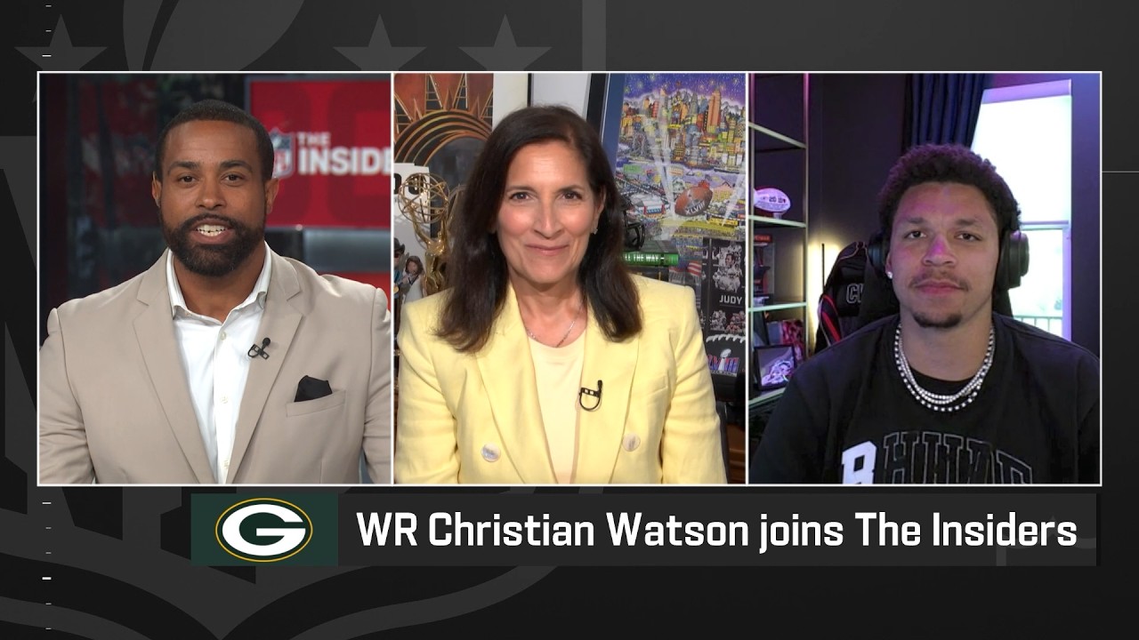 Green Bay Packers WR Christian Watson on Jordan Love | The Insiders