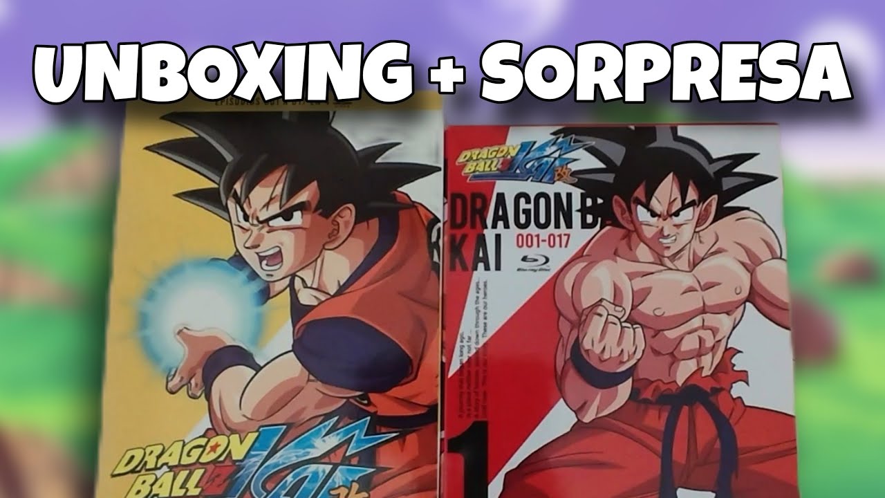 UNBOXING DRAGON BALL Z KAI + SORPRESA