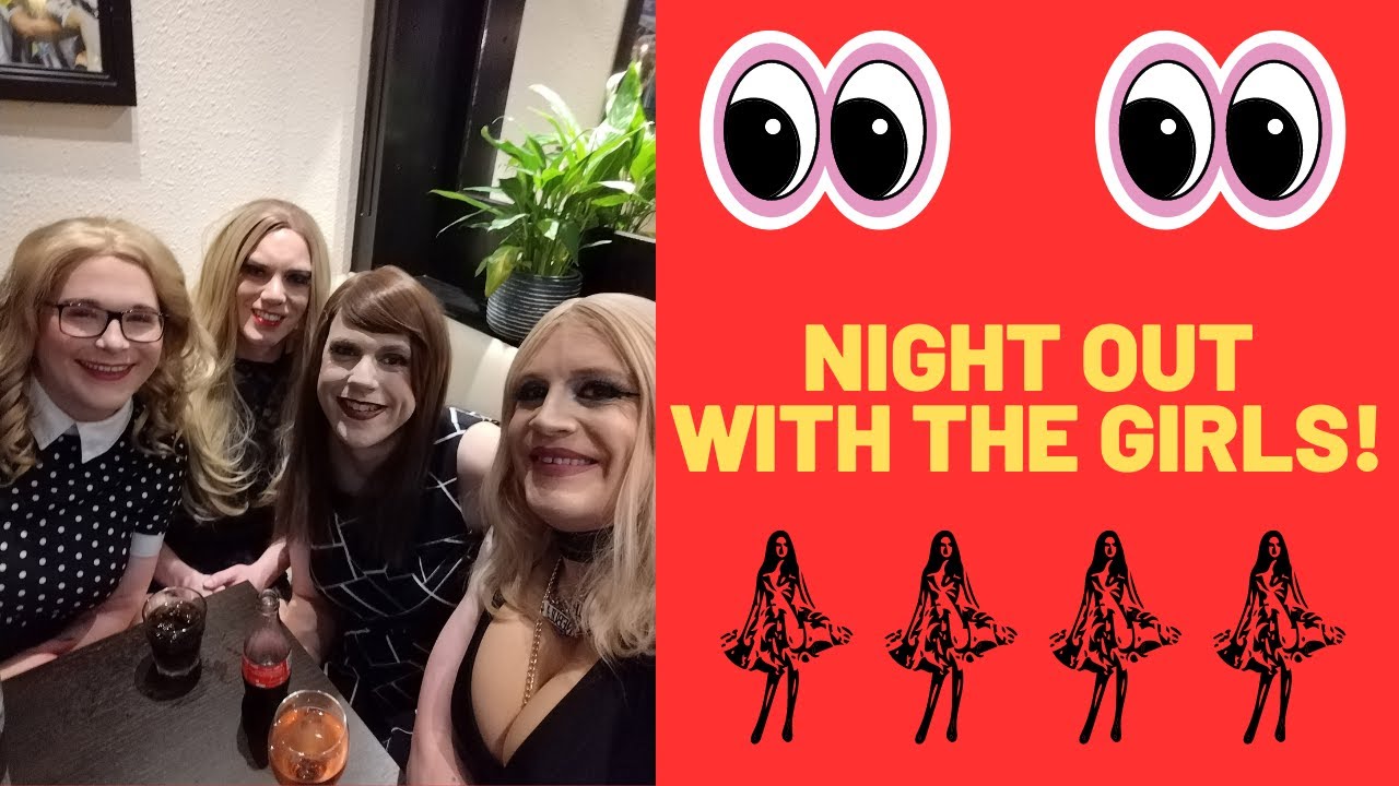 CROSSDRESSER on a NIGHT OUT!