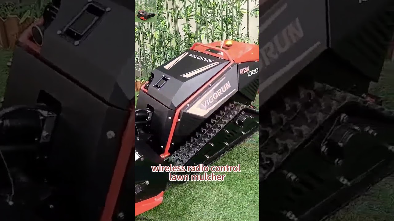 Дистанционно управляемый гусеничный измельчитель-измельчитель Vigorun производства Vigorun Tech #...