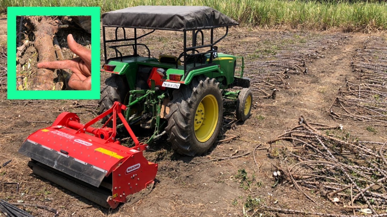 குச்சியை தூளாக்கும் ( Maschio Shredder ) | Erode Dhanush