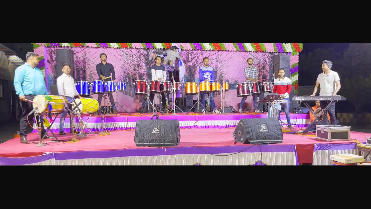 GARBA RHYTHM | LIVE PROGRAMME SOUND BALANCING  | DESHI DANDIYA RHYTHM 2021 |