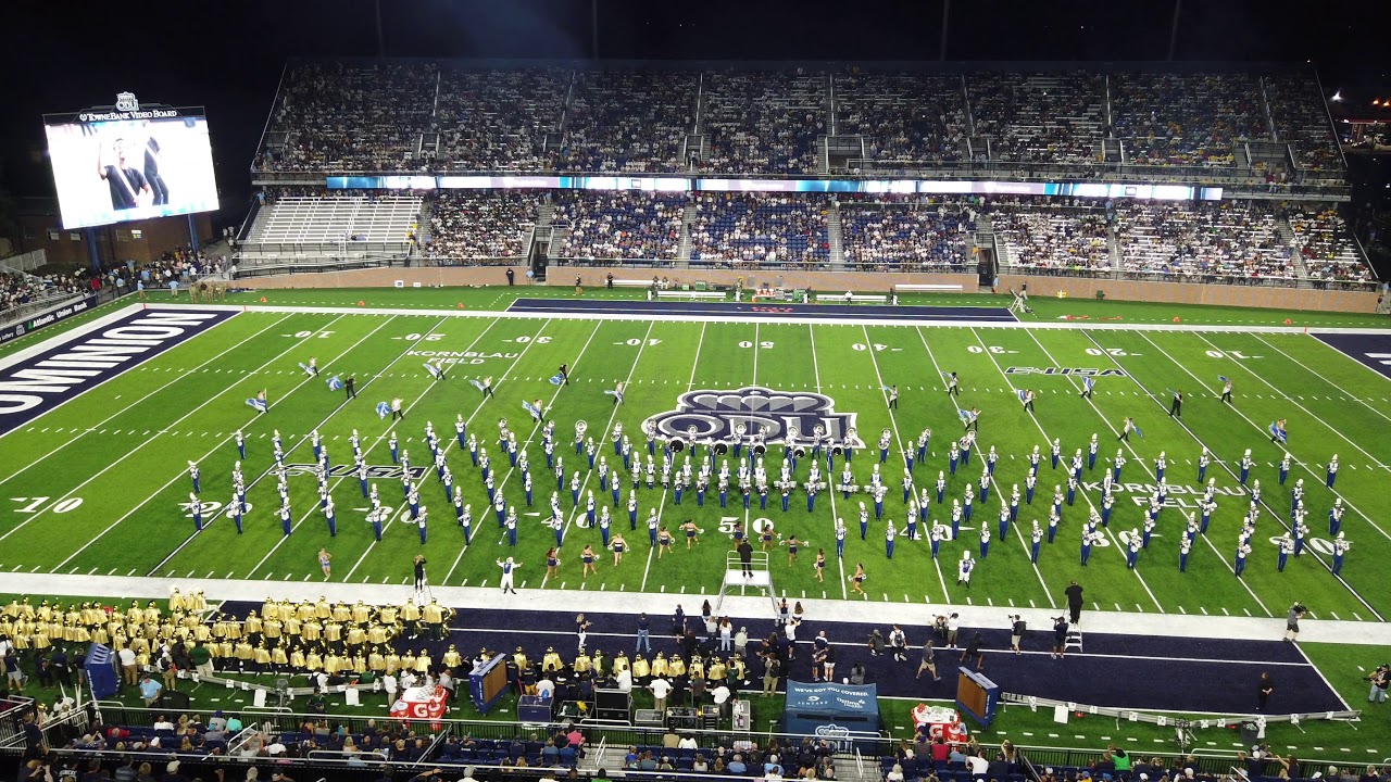 Old Dominion University Halftime ODU vs NSU