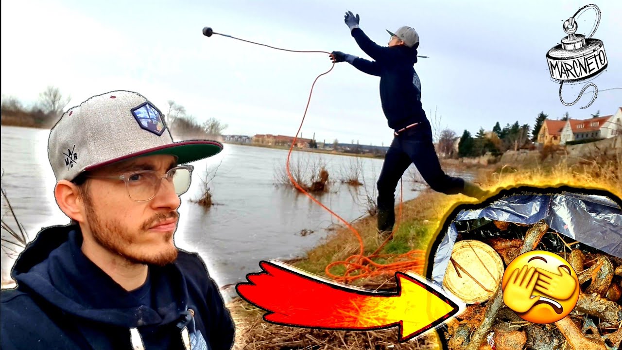Маркнето очищает Эльбу. Первый #Magnetfishing 2022 #Магнитар Варвар