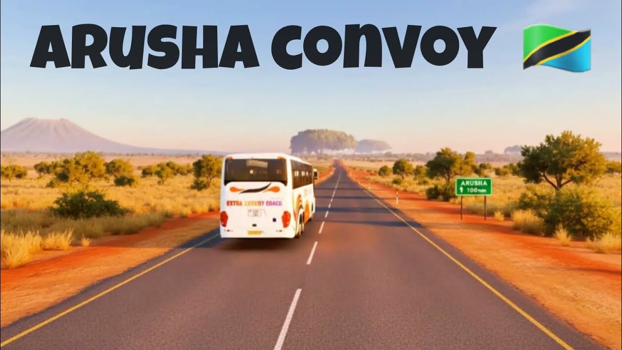 ETS2 Arusha Convoy | Tanzania Map🇹🇿