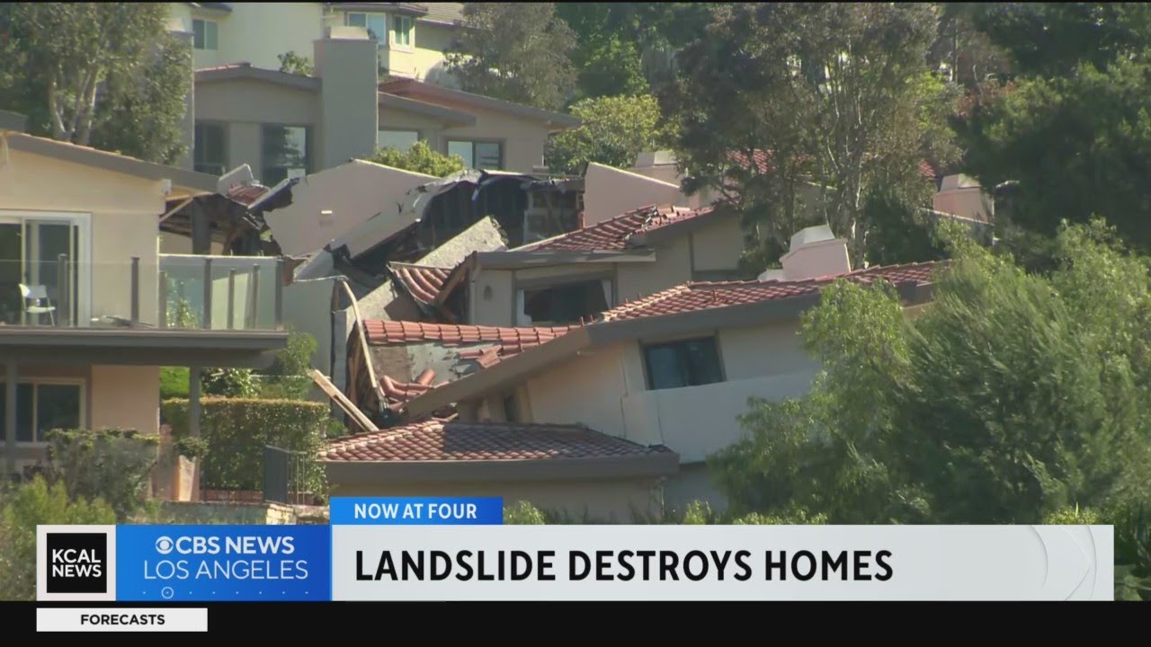 Homes continue to crumble, more evacuations possible due to landslide in Rolling Hills Estates