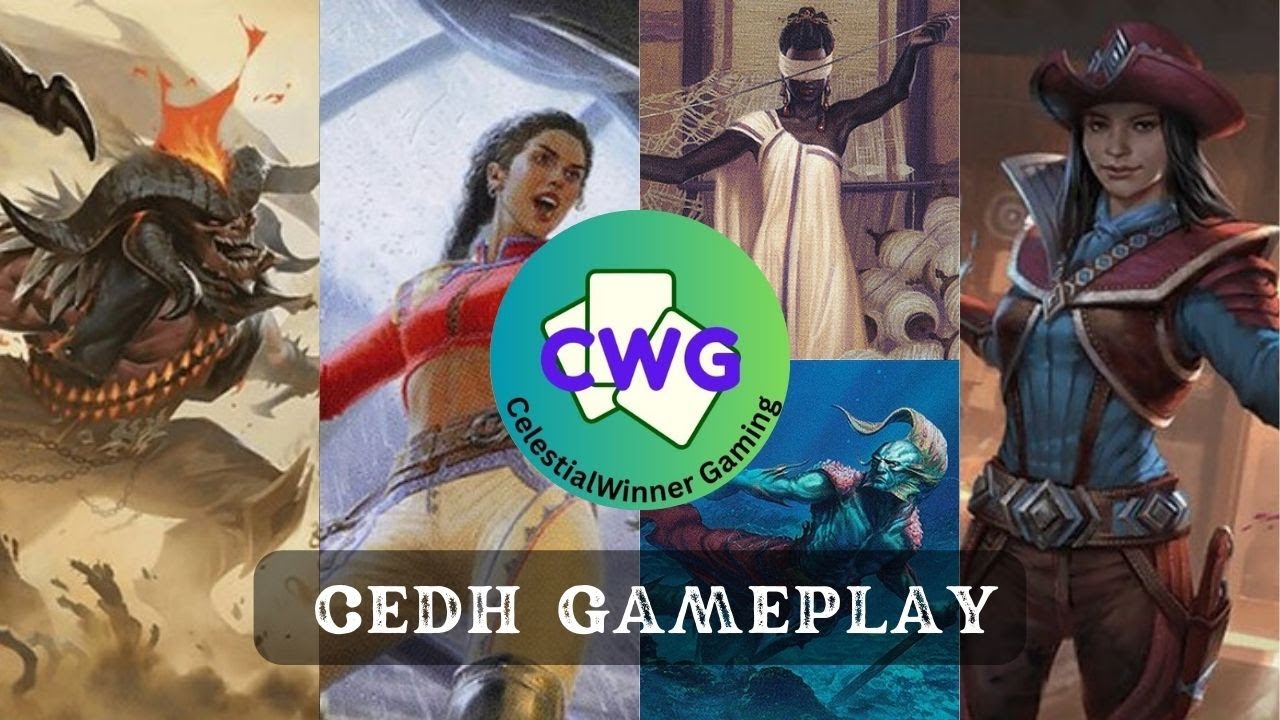CEDH Gameplay! Rakdos vs Sisay vs Tymna/Thrasios vs Stella Lee!