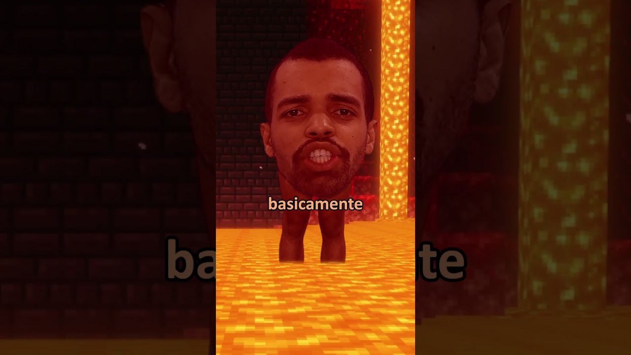 A Vida de um Strider no Minecraft