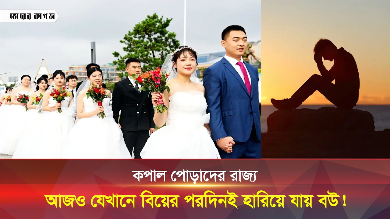 কপাল পোড়াদের রাজ্য, আজও যেখানে বিয়ের পরদিনই হারিয়ে যায় বউ! || China Marriage || Bhorer Kagoj Live