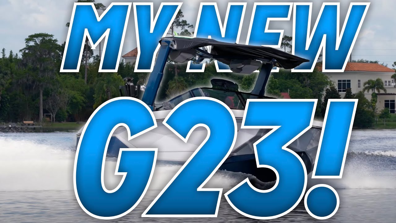 MY NEW WAKE BOAT! 2024 Nautique G23!