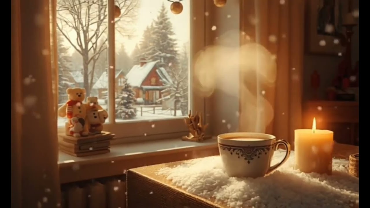 Winter vibe cozy relaxing jazz🎷cocktail 