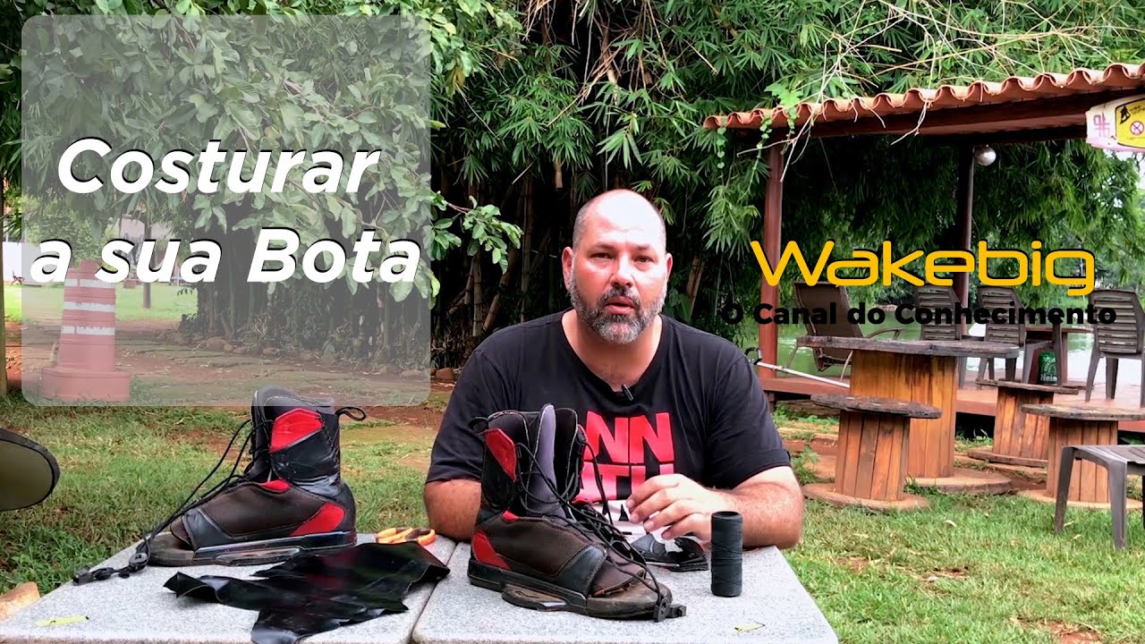 Wakeboard, aprenda a costurar a sua bota