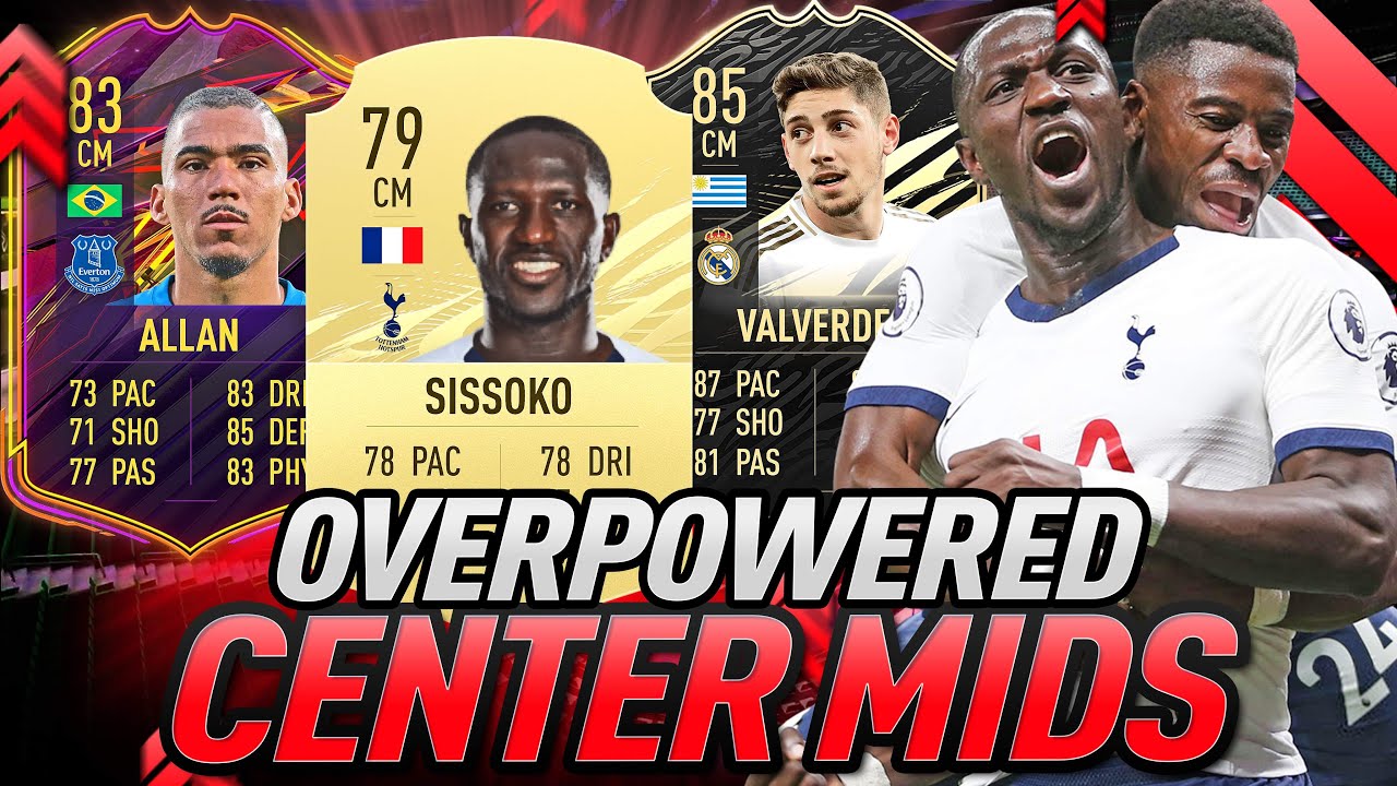 TOP 10 BEST OVERPOWERED CENTER MIDS IN FIFA 21 ULTIMATE TEAM