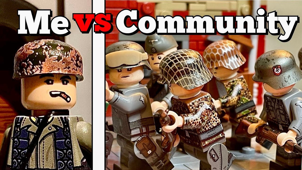 LEGO Military Building Competition vs. my community...