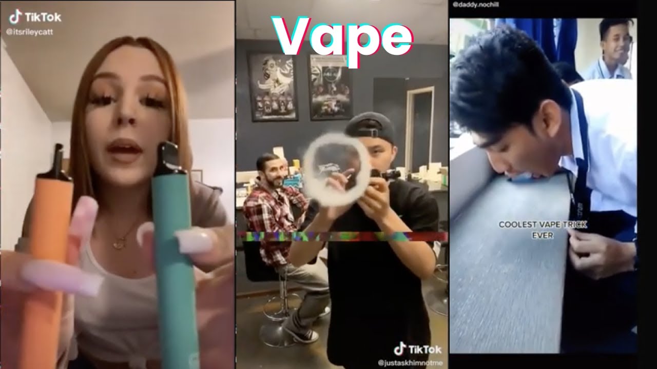 TIKTOK super hot VAPE MEMES for impressing your friends with your addiction 🌬️ 🌋