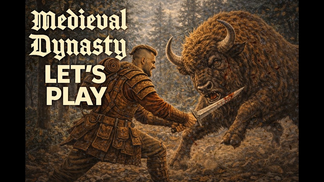 Medieval Dynasty 2026 #075 Harter Brocken so ein Wisent!!