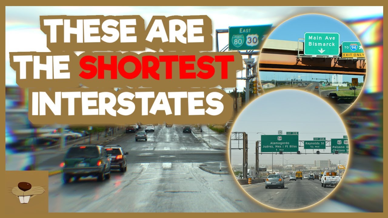 The Shortest US Interstates