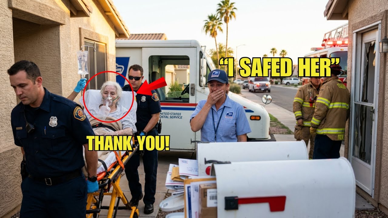 Postal Worker Notices Elderly Woman Hasn't Picked Up Mail in 3 Days, Saves Her Life