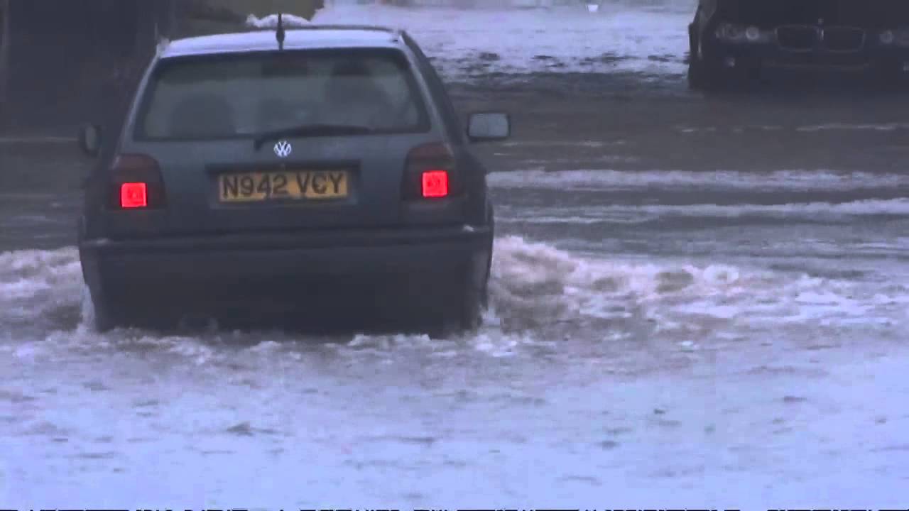 Flood warnings across the UK as weather causes festive chaos