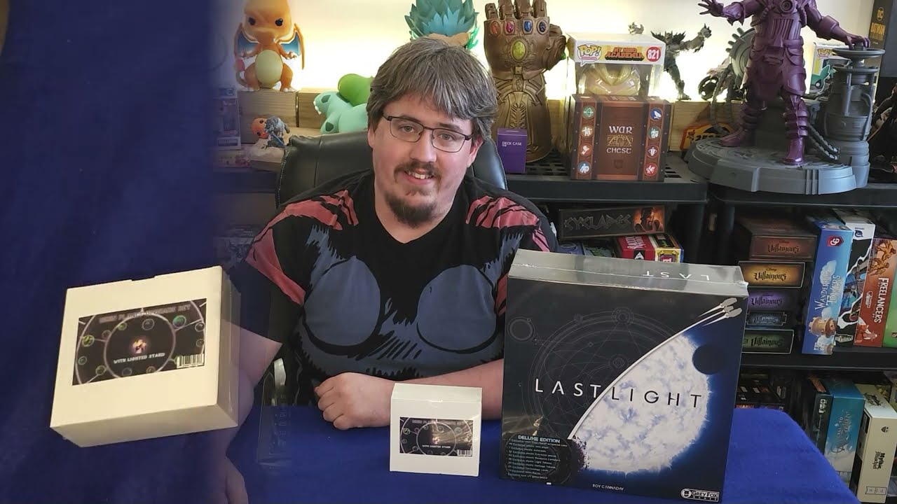 Last Light Deluxe Board Game Unboxing