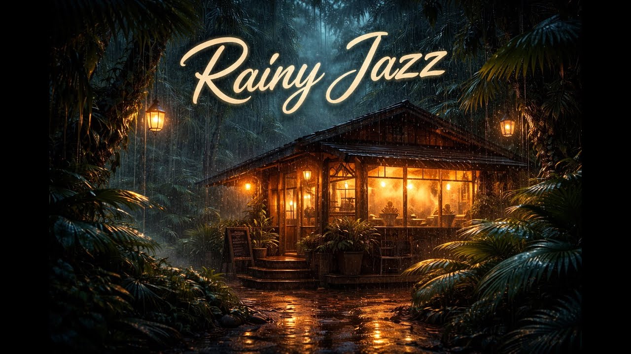 Rainy Night Jazz — Piano & Saxophone After Dark (Mix)