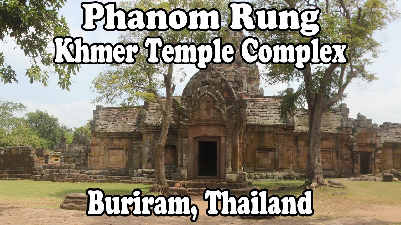 Ancient Khmer Temple in Thailand. Phanom Rung in Buriram, Thailand ปราสาทหินพนมรุ้ง