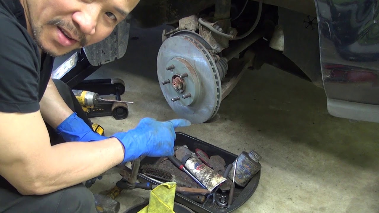 How To Replace Front,Rear Brake Acura MDX 06(Cách thay thắng xe ôtô trước và sau Acura MDX 04-06