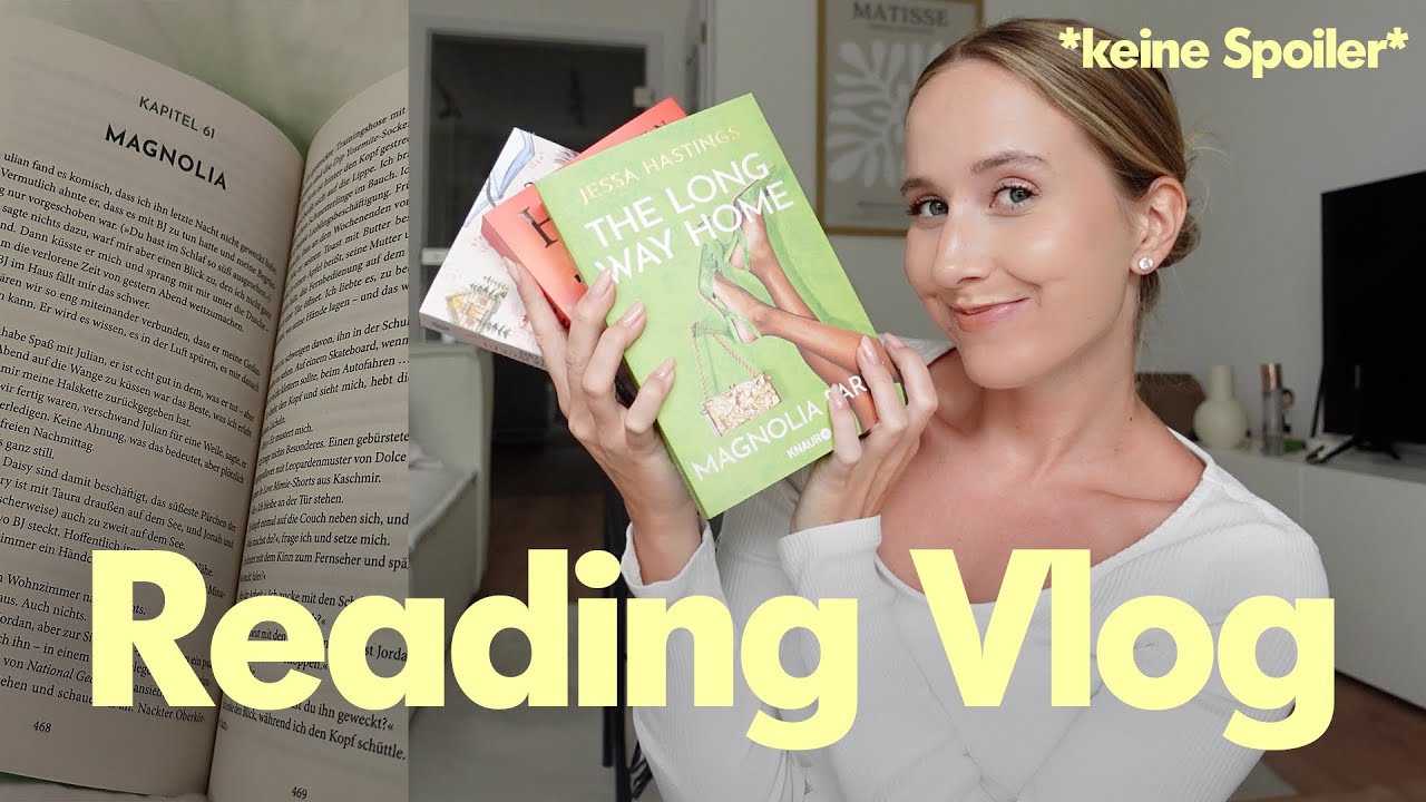 READING VLOG 📚I Book Haul, lesen & meine Bewertung *OHNE SPOILER* - Marie Inspire