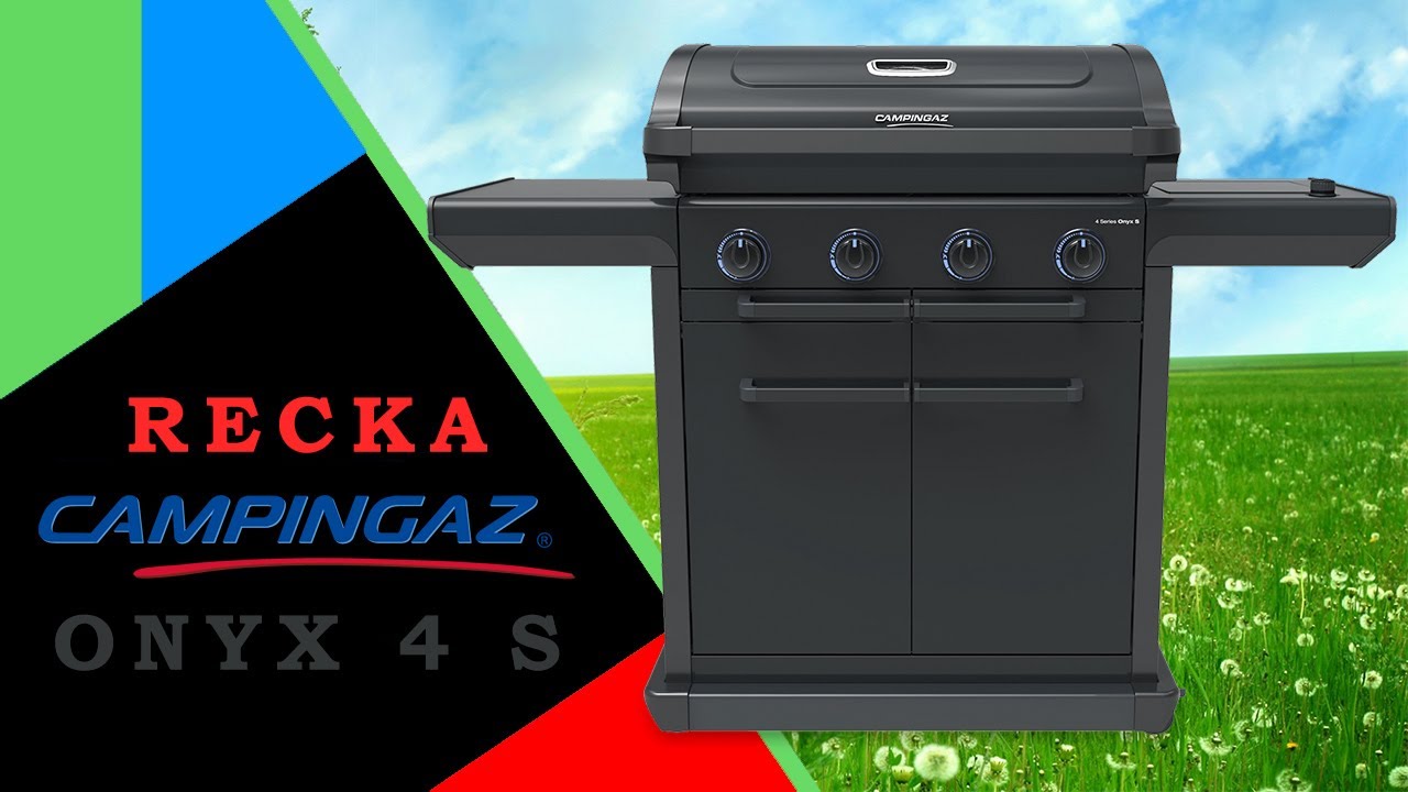 Campingaz Onyx 4 S 🦾 Grill gazowy dla wymagających  / Recenzja 4K