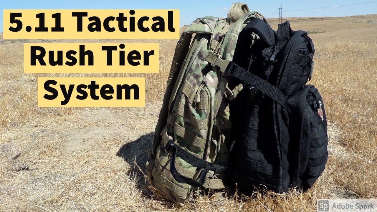 How The 5.11 Tactical Rush Tier System Works