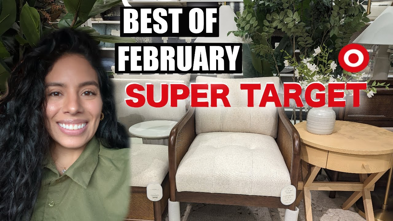 SUPER TARGET HOME BEST OF FEBRUARY || SHOP W ME || CHEZ JACLYN