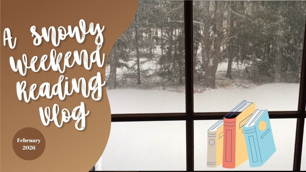 A Snowy Weekend Reading Vlog