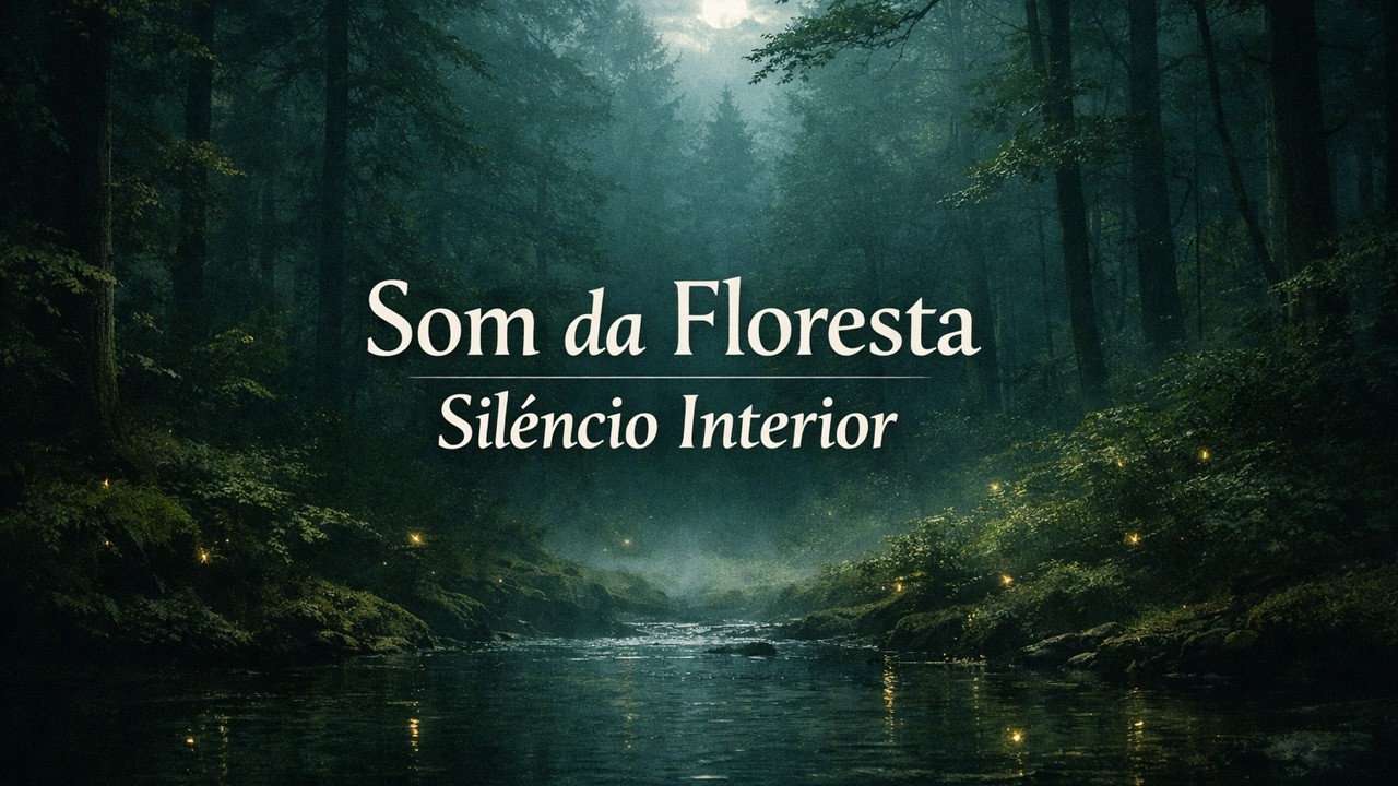 Som da Floresta Profunda e Flauta Espiritual — Meditação para Cura e Silêncio Interior