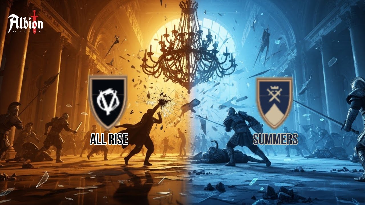 Summers vs All Rise (Hard Siege) 12UTC | Albion Online