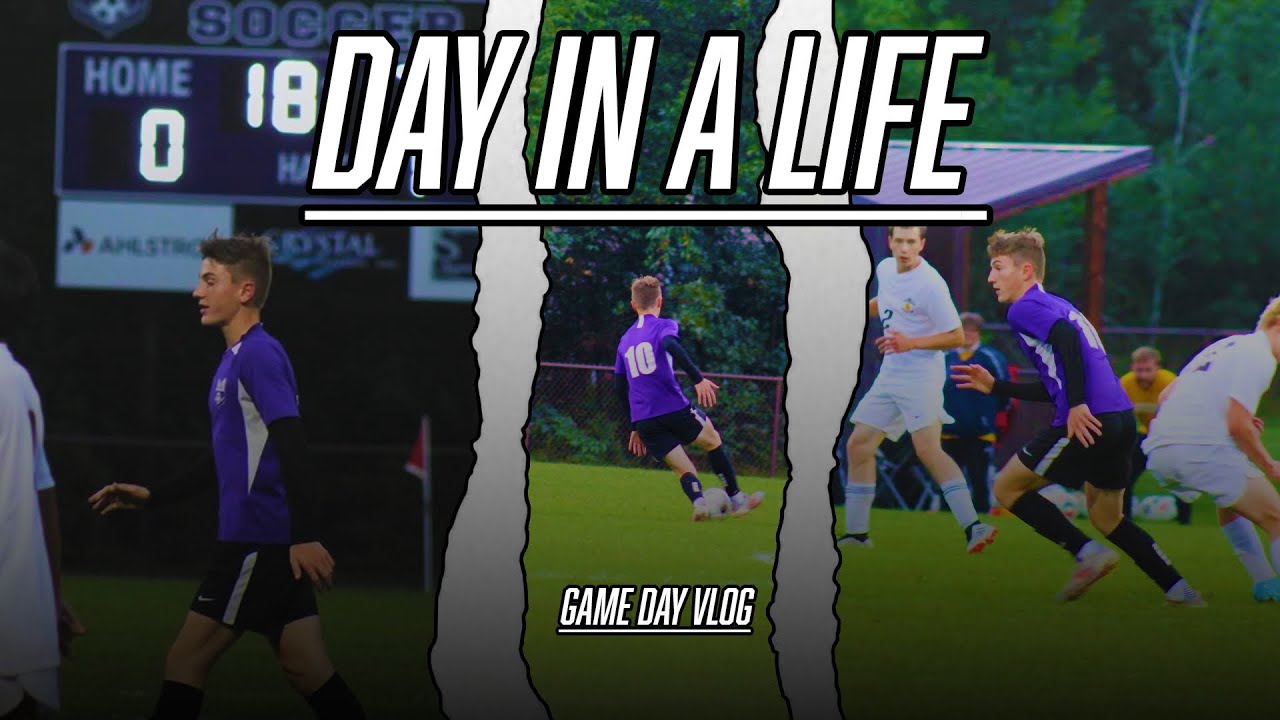 DAY IN A LIFE OF A SOCCER PLAYER / GAME DAY / SCHOOL SOCCER / MORNING-AFTERNOON ROUTINE / ⚽️🌗